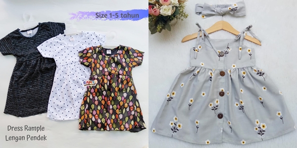 7 Rekomendasi Olshop Dress Santai untuk Anak-anak. Nyaman dan Cakep, Harga Under 70 Ribu!