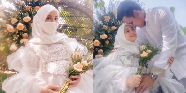 9 Maternity Photoshoot Virtual ala Chacha Frederica. Super Niat dari Busana Mewah Sampai Dekorasinya~