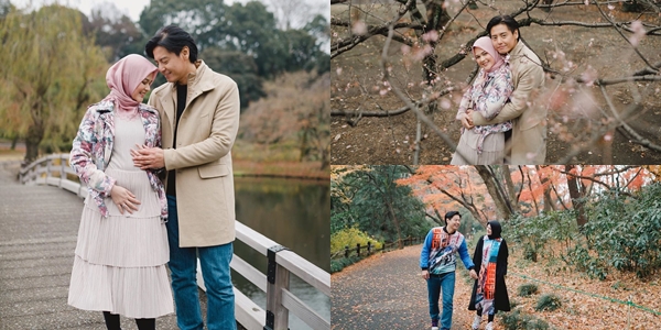 10 Foto Maternity Photo ala Cut Meyriska dengan Roger Danuarta. Simpel Tapi Romantis Penuh Makna~