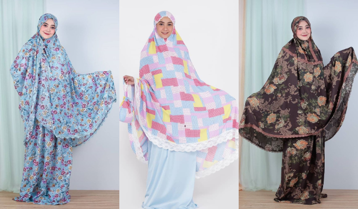 10 Motif Mukena Ini Laris Manis Tiap Jelang Ramadan Sampai Lebaran. Masih Hits di 2020!