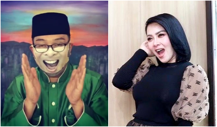 Punya Cara Unik Imbau Warga Jaga Kesehatan, Ridwan Kamil Kenakan Masker Berbentuk Mulut Syahrini