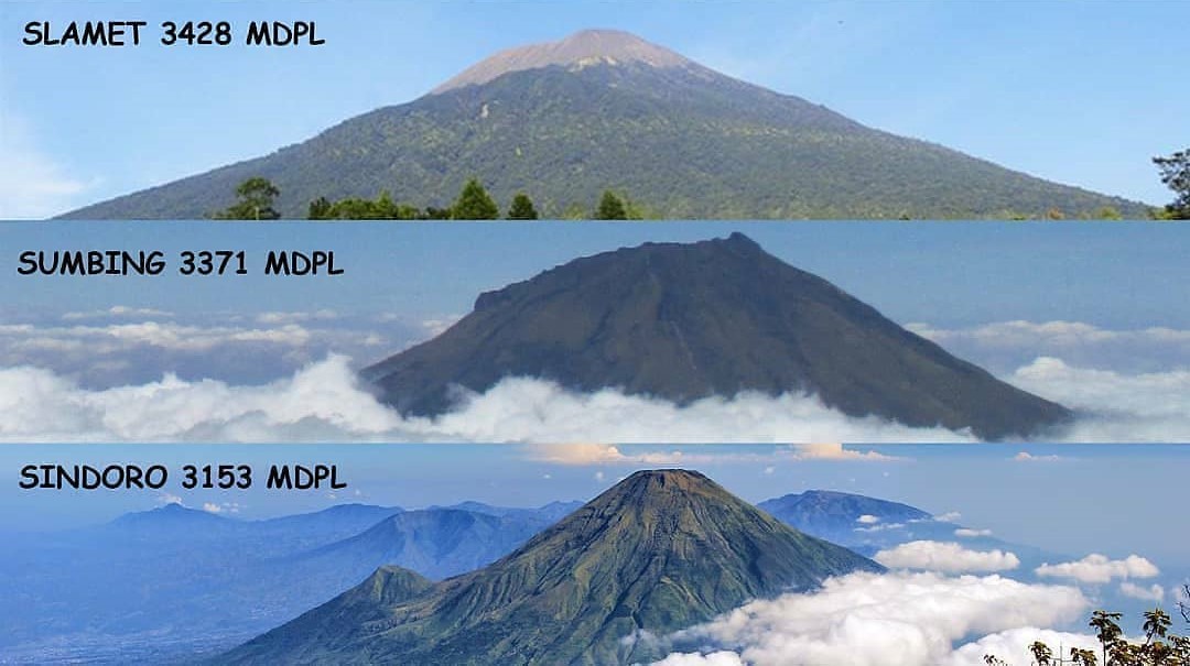 Gunung Triple-S Ini Wajib Jadi Tujuan Pendakian Kamu, Mau Coba yang Mana Nih?