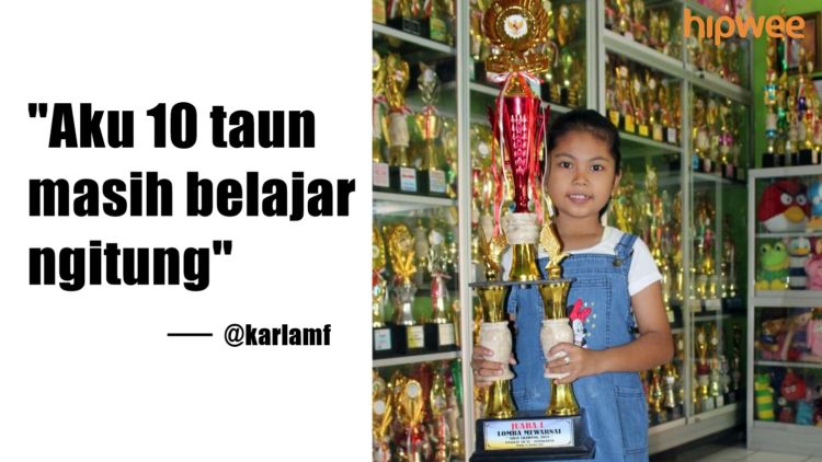 Viral Kisah Anak 10 Tahun Jadi Guru dan Punya 700 Piala, Warganet Pusing. Jangan Sampai Emak Tahu!