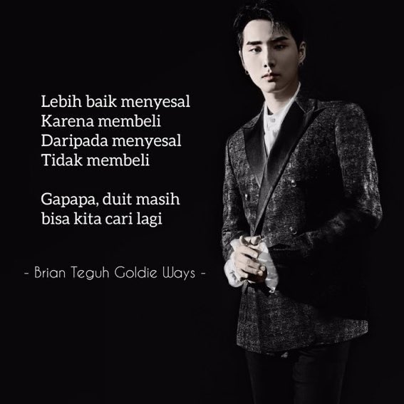 11 Quotes Kocak dari Brian Teguh alias Kang Young-hyun. Ini Artis Korea Apa Motivator Lokal sih :(