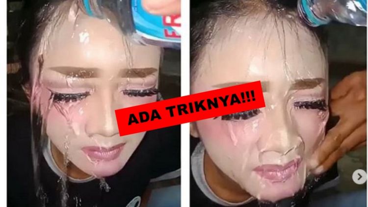 Ungkap Fakta Soal Makeup yang Nggak Luntur Meski Disiram Air. Pakai Trik Apa, Ya?