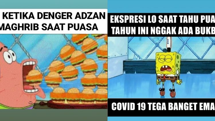 10 Meme Spongebob ini Wakili Keseharian Kita Saat Ramadan. Warga Bikini Bottom Puasa juga Nggak, Ya?