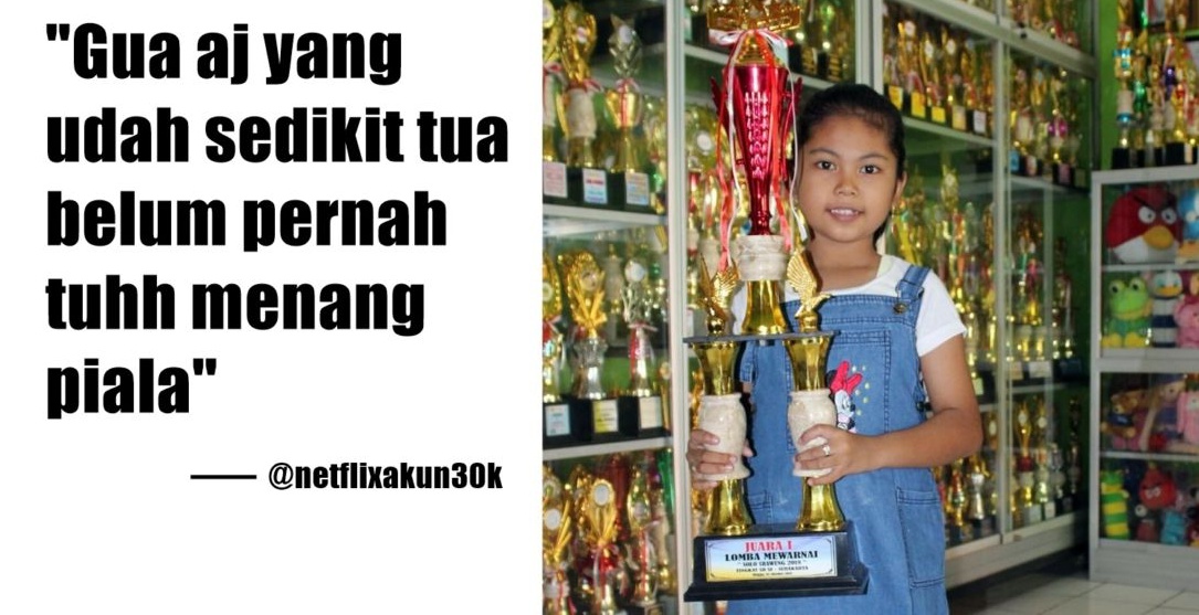 Viral Kisah Anak 10 Tahun Jadi Guru dan Punya 700 Piala, Warganet Pusing. Jangan Sampai Emak Tahu!