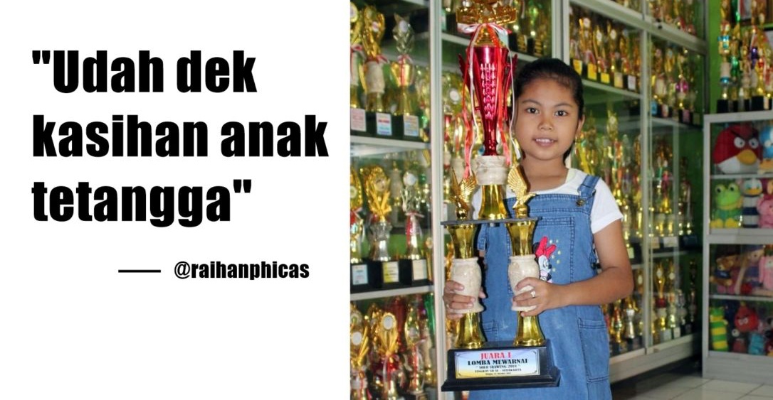 Viral Kisah Anak 10 Tahun Jadi Guru dan Punya 700 Piala, Warganet Pusing. Jangan Sampai Emak Tahu!