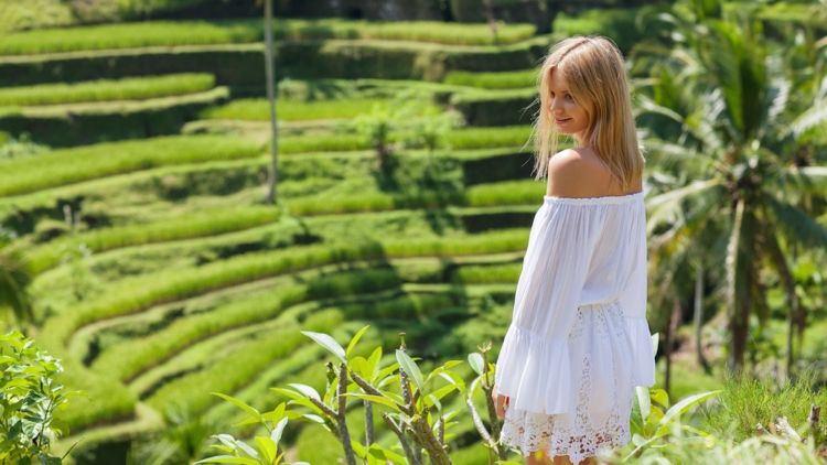 Eksotisme Sawah Terasering Tegalalang, Bikin Adem!