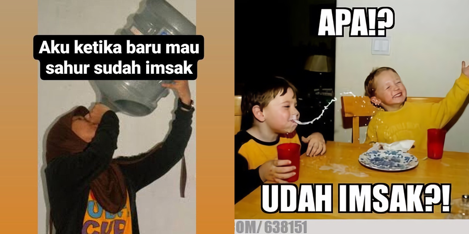 10 Meme Kocak ini Adalah Gambaran Kita Terbangun Saat Imsak. Andai Sahur Ada Waktu Tambahannya