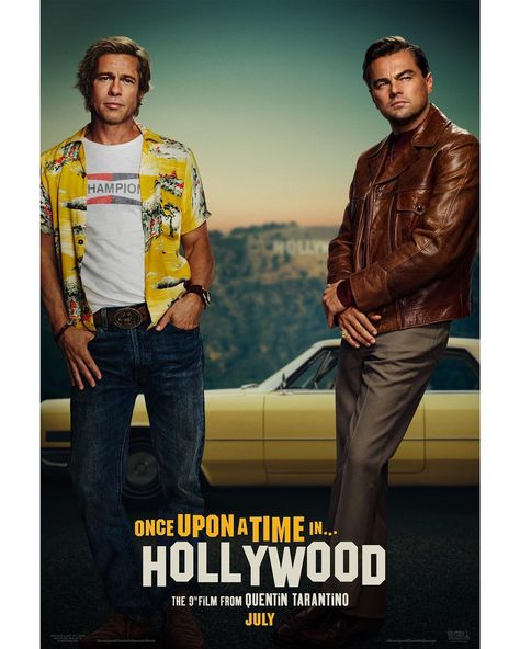 poster film Once Upon a Time In Hollywood (2019)