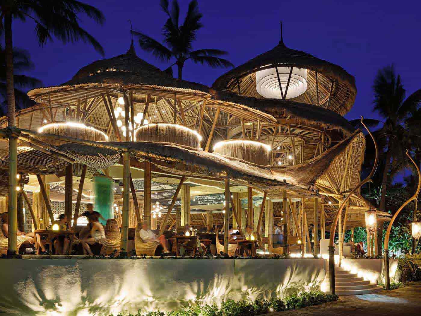 Azul Beach Club Bali: Arsitektur Bambu Super Mewah Ala Ara Design