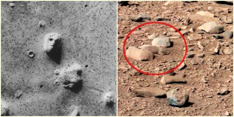 Dari Wajah Manusia sampai Tupai yang Lagi Rebahan, ini 7 Foto Aneh dan Unik dari Planet Mars