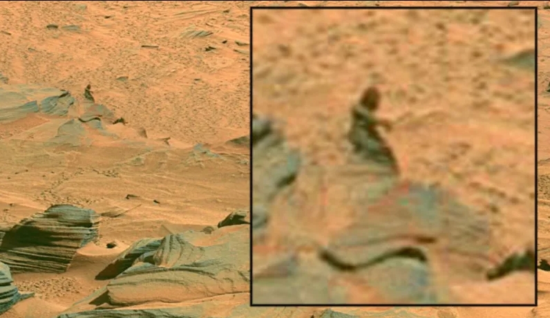 Dari Wajah Manusia sampai Tupai yang Lagi Rebahan, ini 7 Foto Aneh dan Unik dari Planet Mars