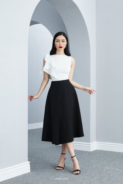 Nggak Banyak yang Tahu, Ini 10 Cara Tampil Feminin nan Sopan dengan Midi Skirt!