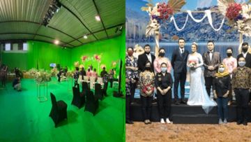 Viral Virtual Wedding dengan Green Screen di Media Sosial, ini Kata WO yang Menangani. Unik Banget!