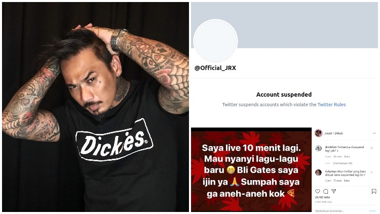 Suarakan Teori Konspirasi tentang Virus Corona, Akun Twitter Baru Jerinx SID Lagi-Lagi Diblokir