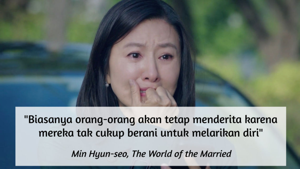 Akhirnya Tamat, ini 11 Quotes Menohok dari Drama Korea The World of the Married. Mana Favoritmu?