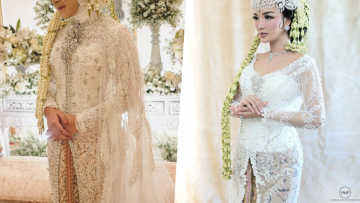 9 Inspirasi Kebaya Pernikahan Putih yang Kekinian Banget di Instagram. Berkelas!