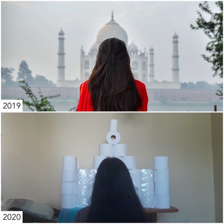 Kocaknya Foto Perbandingan Liburan 2019 vs 2020. Pokoknya Tahun 2020 Low Budget Deh!