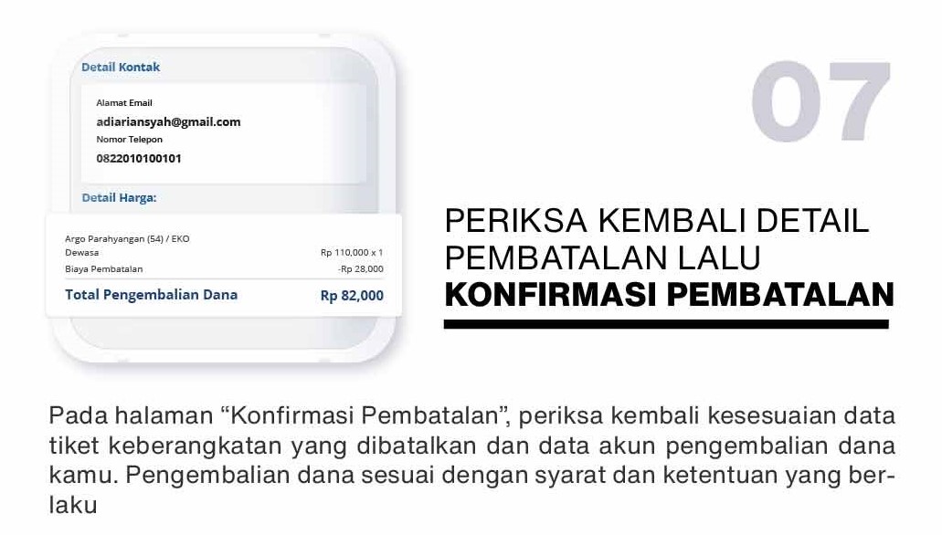 Begini Cara Mudah untuk Batalkan Tiket Kereta Api. Nggak Perlu ke Stasiun, Sambil Rebahan Juga Bisa!