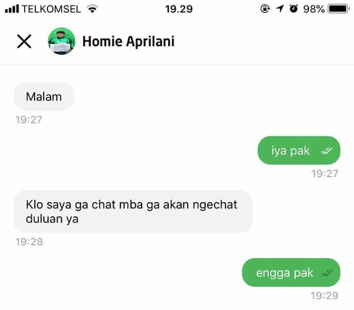 11 Percakapan Kocak Driver Ojol dan Penumpang (Part 2). Gini nih Akibat Kurang Fokus~