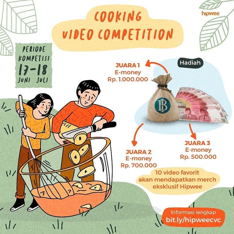 Upload Video Masak, Berkesempatan Dapat Ratusan Ribu Rupiah? Bisa! Gini Caranya~