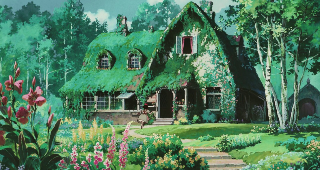 11 Potongan Gambar dari Kartun Anime Ghibli ini Bikin Kita Berasa Hidup di Negeri Dongeng deh :