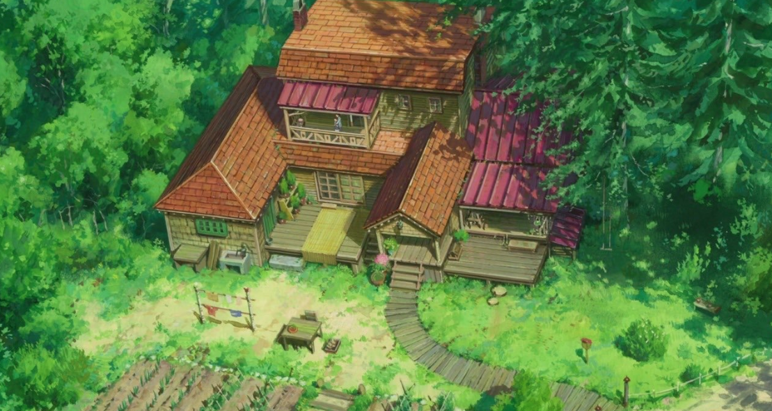 11 Potongan Gambar dari Kartun Anime Ghibli ini Bikin Kita Berasa Hidup di Negeri Dongeng deh :