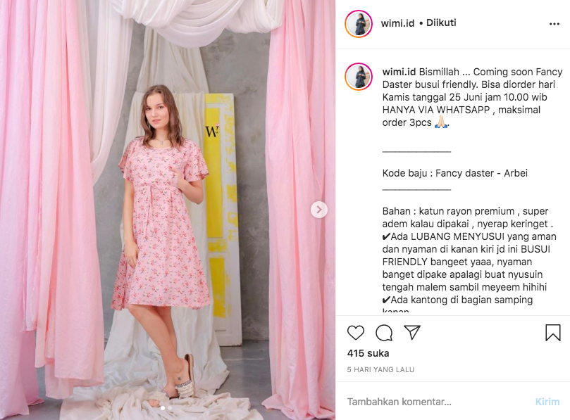 7 Olshop Baju Rumahan yang Ramah Bumil dan Busui. Fix, ini Rebutan Buibu Muda Se-Instagram!