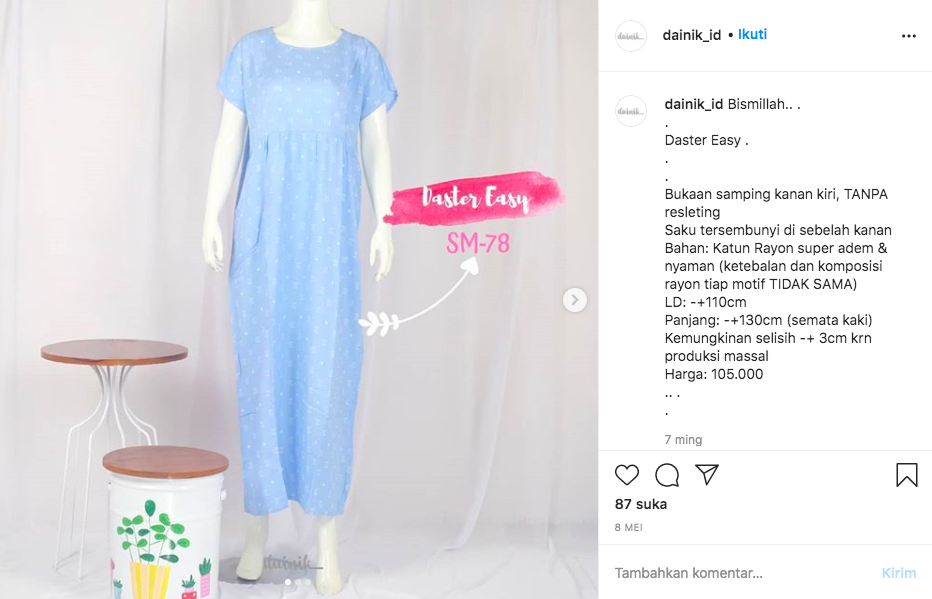 7 Olshop Baju Rumahan yang Ramah Bumil dan Busui. Fix, ini Rebutan Buibu Muda Se-Instagram!