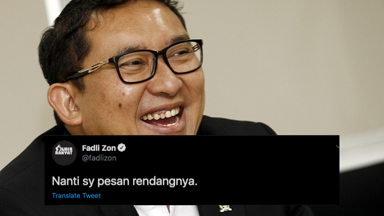 Fadli Zon Ajarkan Sikap Gentle Bahwa Cowok itu yang Dipegang Omongannya. Jangan Cuma Ngasih Kode!