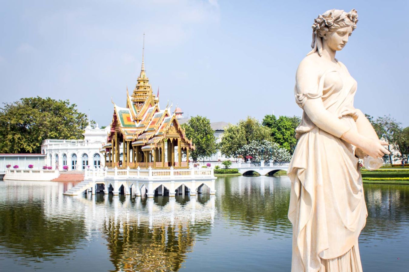 Mengintip Istana Bang Pa-in di Ayutthaya, Thailand