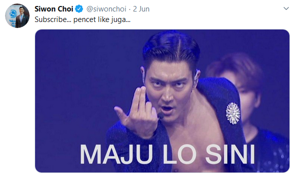 Kocaknya Kelakuan Choi Siwon Saat Main Twitter. Cieee, Lagi PDKT sama Warganet Indonesia, Ya?