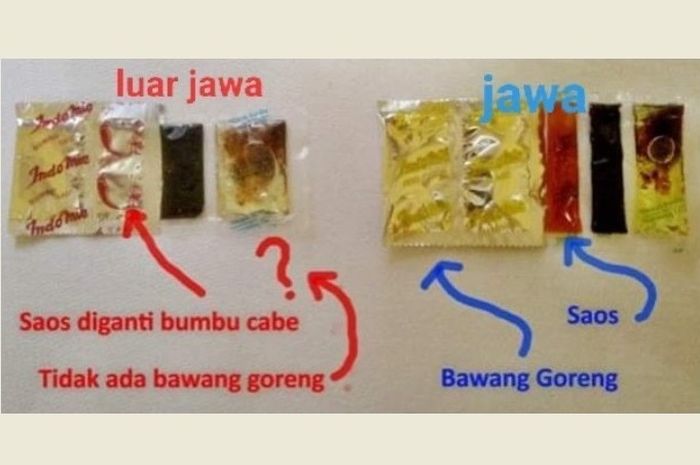 Ada Dua Versi Bumbu Indomie Goreng di Indonesia. Yang Dijual di Jawa & Luar Jawa Ternyata Beda!