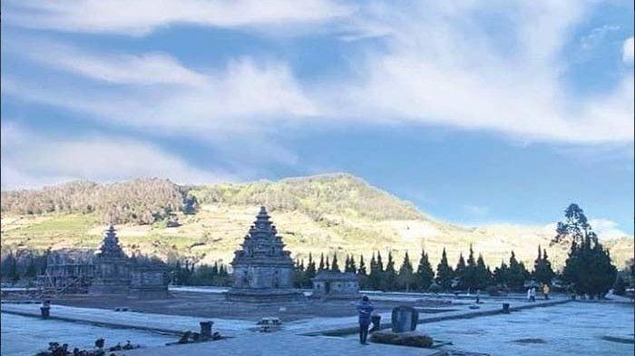 Dataran Tinggi Dieng Kembali Disergap Embun Es, Obyek Wisata Masih Tertutup Untuk Wisatawan