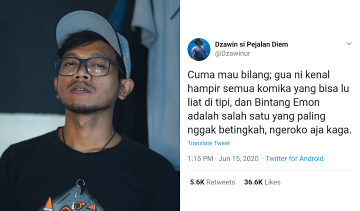 Inisiatif Lakukan Tes Urine dan Hasilnya Negatif Narkoba, Bintang Emon Makin Banjir Dukungan Seleb