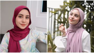 Mengadaptasi Cara Pakai Pashmina Ala Tasnim Shah, Simpel Tapi Bisa Buat ke Mana-Mana!