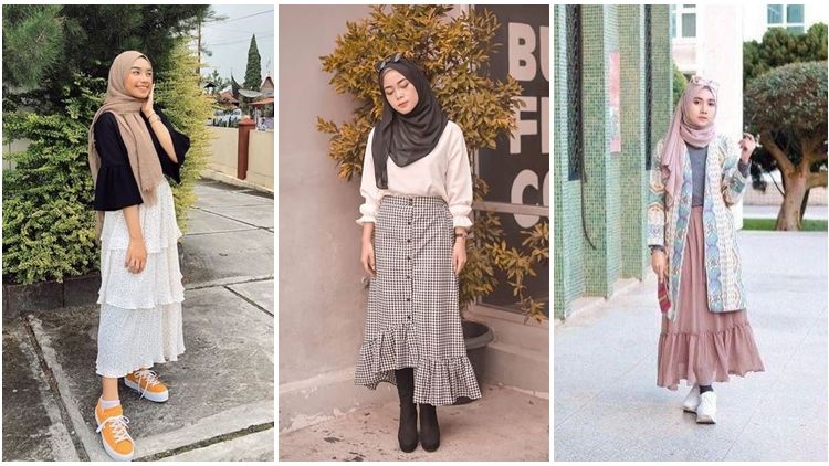 8 Ide Tampil Feminin dengan Rok Ruffle; Longgar, Unik dan Bikin Gemas!