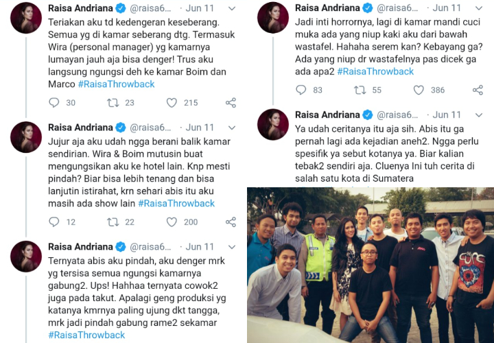 Kenang 10 Tahun Berkarier, Raisa Ceritakan Pengalaman Horor Saat Menginap di Hotel Kuno Sumatra