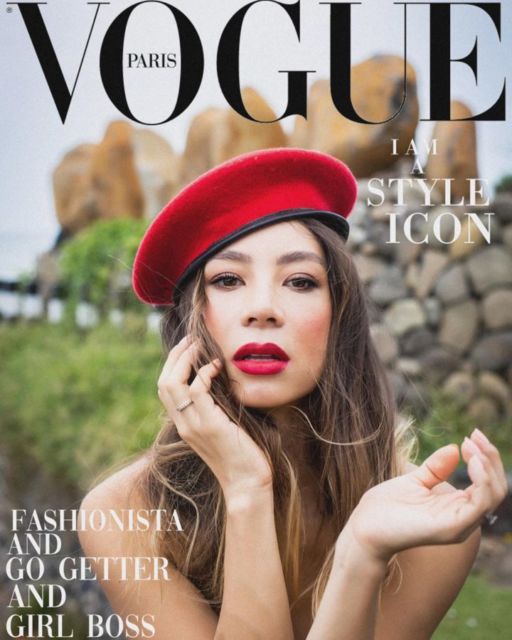 10 Potret Artis yang Nggak Mau Ketinggalan Ikut #VogueChallenge. Cocok Jadi Model Sampul Beneran!