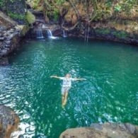 Berwisata Murah Meriah di Blue Lagoon, Sleman