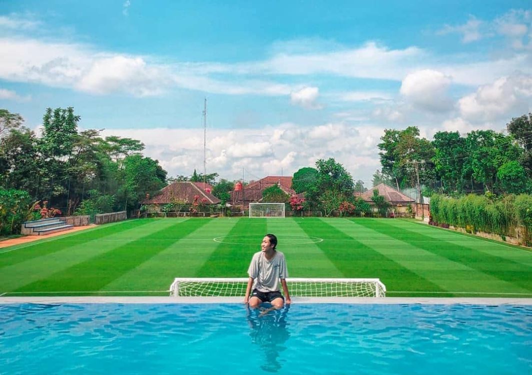 Wah, Ada Lapangan Bola Berstandar Internasional di Boyolali. Nggak Kalah Sama Stadion Liga Inggris!