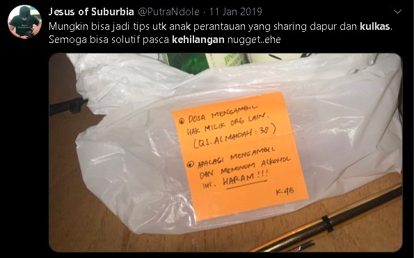 Sindikat Pencurian Makanan di Kulkas Terekam dari 11 Gambar ini. Anak Kosan Pasti Ngakak Bacanya~