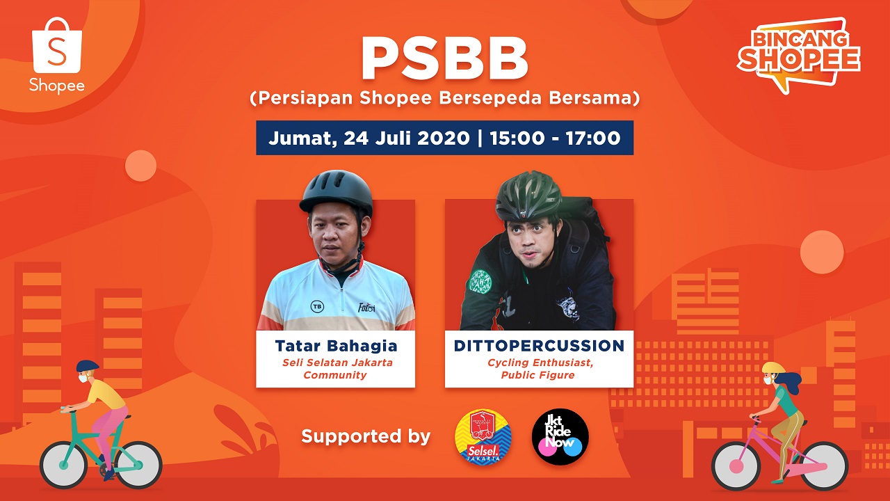 Shopee Hadirkan Promo Menarik Gear Sepeda Lewat Men Day Sale. Jangan Ketinggalan, Cuma Berlangsung 26 Juli!