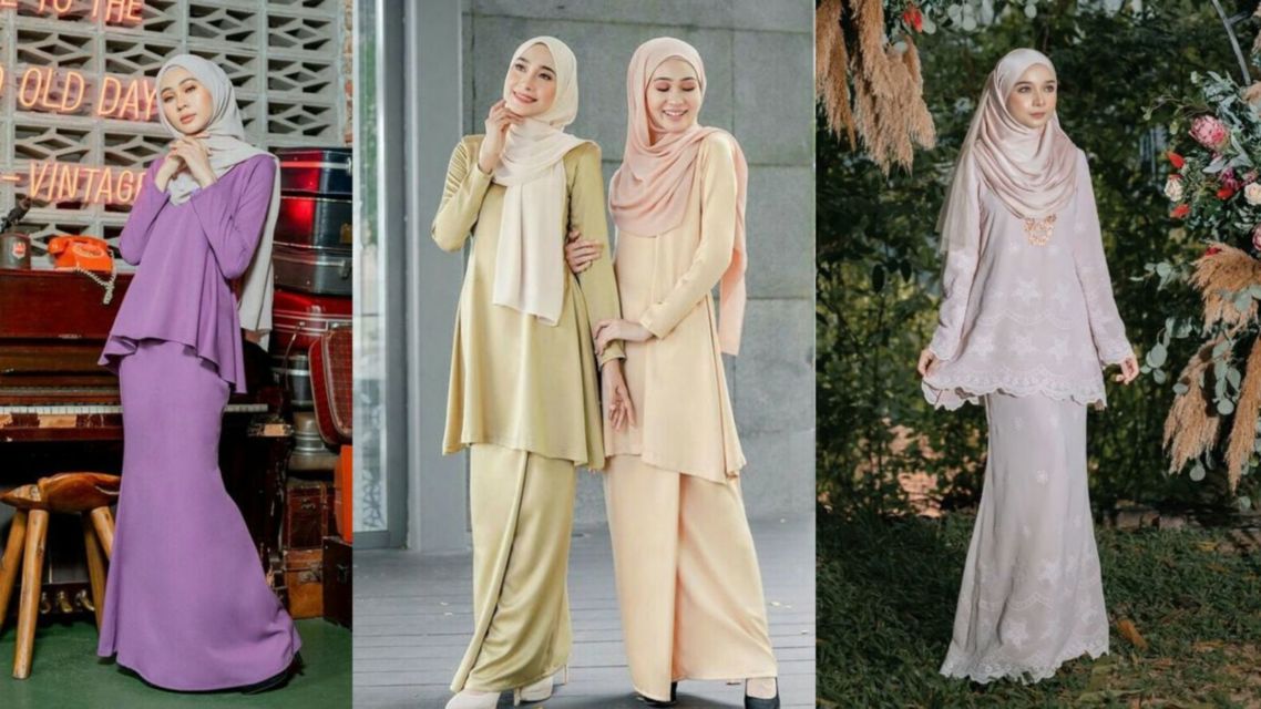 model baju kurung melayu malaysia modern