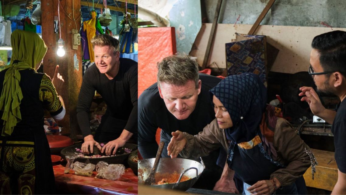 Serunya Perjalanan Kuliner Gordon Ramsay ke Sumatra Barat untuk Bikin Rendang, Makanan Terenak di Dunia!