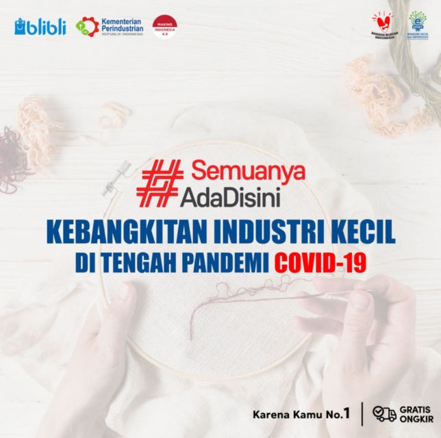 Kementerian Perindustrian Gelar Kampanye #SemuanyaAdaDisini untuk Dorong Penjualan Produk Lokal