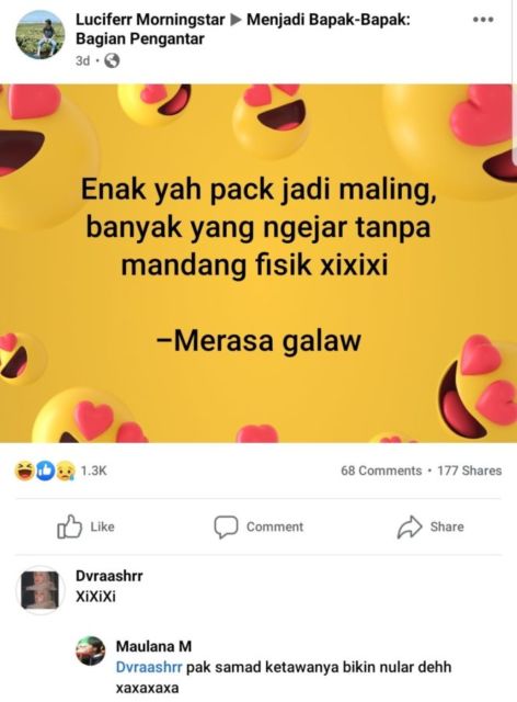 jokes bapak bapak fb