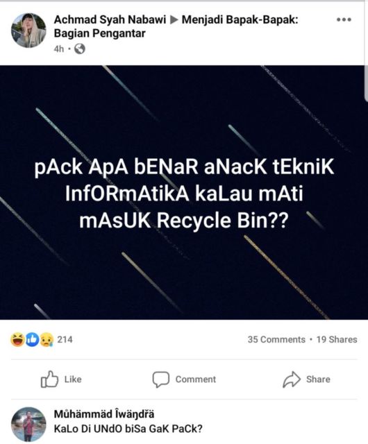 jokes bapak bapak fb